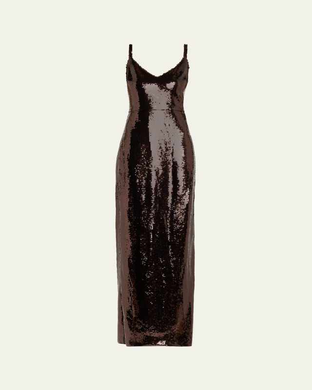 Karma Sequined Maxi Dress